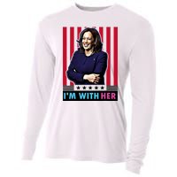 IM With Her Kamala Vote For 2024 President Kamala Harris Cooling Performance Long Sleeve Crew