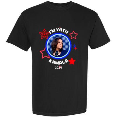 IM With Her Kamala Vote For 2024 President Kamala Harris Garment-Dyed Heavyweight T-Shirt