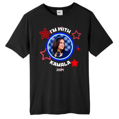 IM With Her Kamala Vote For 2024 President Kamala Harris Tall Fusion ChromaSoft Performance T-Shirt