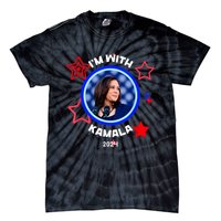 IM With Her Kamala Vote For 2024 President Kamala Harris Tie-Dye T-Shirt