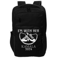 IM With Her Kamala Chucks And Pearls Election 2024 Impact Tech Backpack