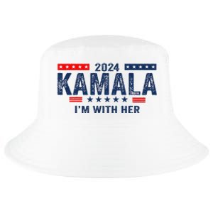 Im With Her Kamala Vote For 2024 President Kamala Harris Cool Comfort Performance Bucket Hat