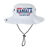 Im With Her Kamala Vote For 2024 President Kamala Harris Legacy Cool Fit Booney Bucket Hat