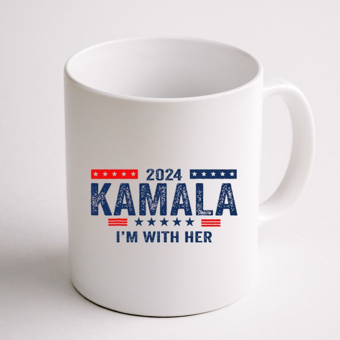 Im With Her Kamala Vote For 2024 President Kamala Harris Coffee Mug