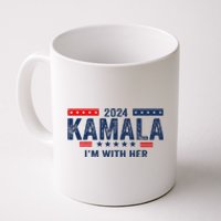 Im With Her Kamala Vote For 2024 President Kamala Harris Coffee Mug