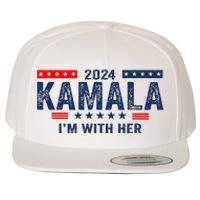 Im With Her Kamala Vote For 2024 President Kamala Harris Wool Snapback Cap