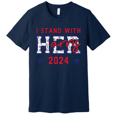 IM With Her President Kamala Election Premium T-Shirt