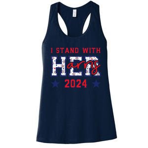 IM With Her President Kamala Election Women's Racerback Tank