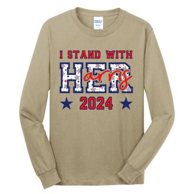 IM With Her President Kamala Election Tall Long Sleeve T-Shirt