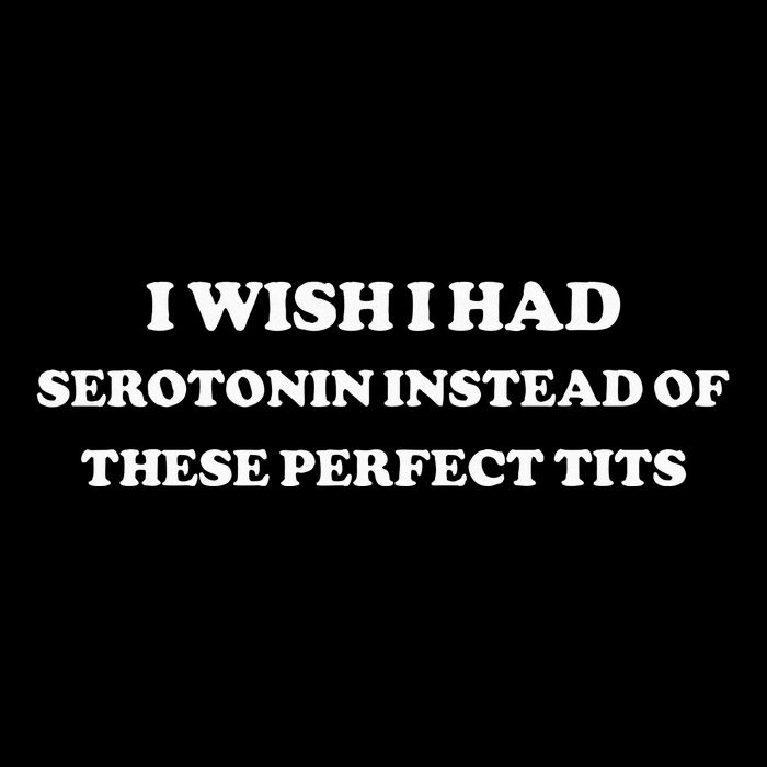 I Wish I Had Serotonin Instead Of These Perfect Tits Youth Performance Sprint T-Shirt
