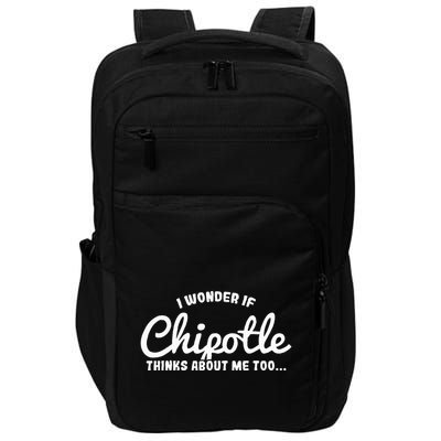 I Wonder If Chipotle Thinks About Me Too Impact Tech Backpack