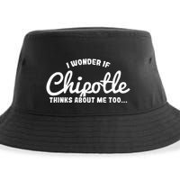 I Wonder If Chipotle Thinks About Me Too Sustainable Bucket Hat