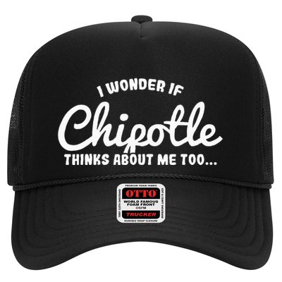 I Wonder If Chipotle Thinks About Me Too Trucker Hat
