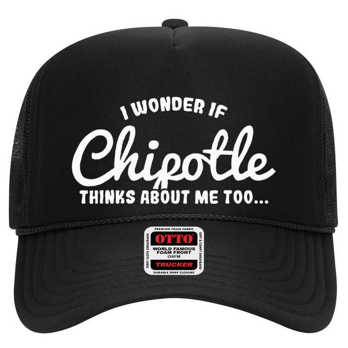 I Wonder If Chipotle Thinks About Me Too Trucker Hat