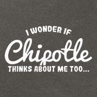 I Wonder If Chipotle Thinks About Me Too Cotton Canvas Backpack