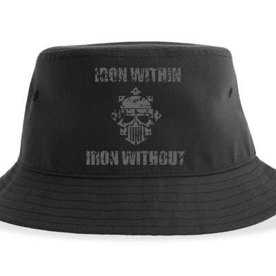 Iron Within Iron Without Marines Helmet Distresses Sustainable Bucket Hat