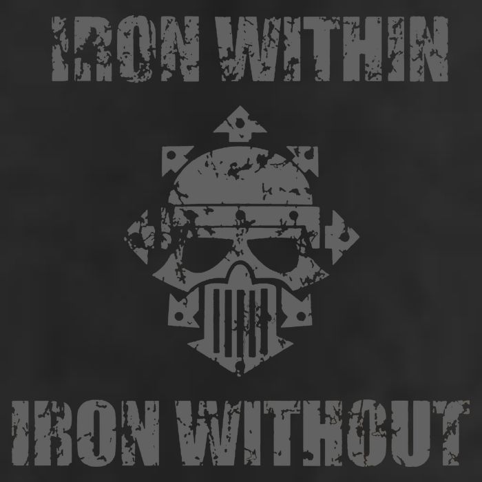 Iron Within Iron Without Marines Helmet Distresses Beanie