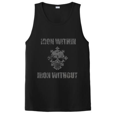 Iron Within Iron Without Marines Helmet Distresses PosiCharge Competitor Tank