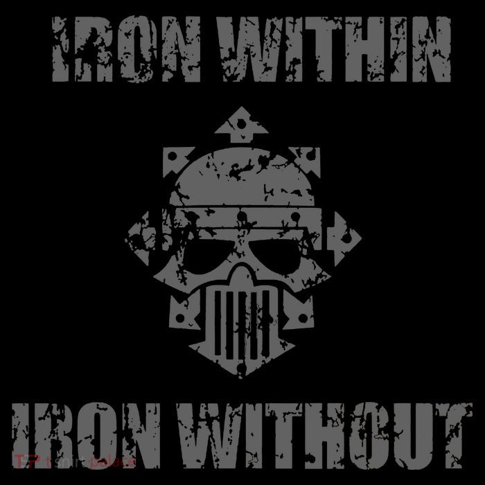 Iron Within Iron Without Marines Helmet Distresses Toddler T-Shirt