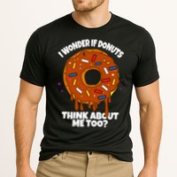 I Wonder If Donuts Think About Me Too | Doughnuts Cute Donut Performance Shirt