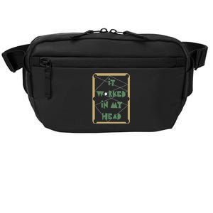 It Worked In My Head Pool Billiard Team Crossbody Pack