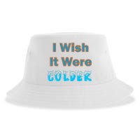 I Wish It Were Colder Sustainable Bucket Hat