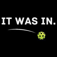 It Was In Pickleball Player  7-Panel Snapback Hat