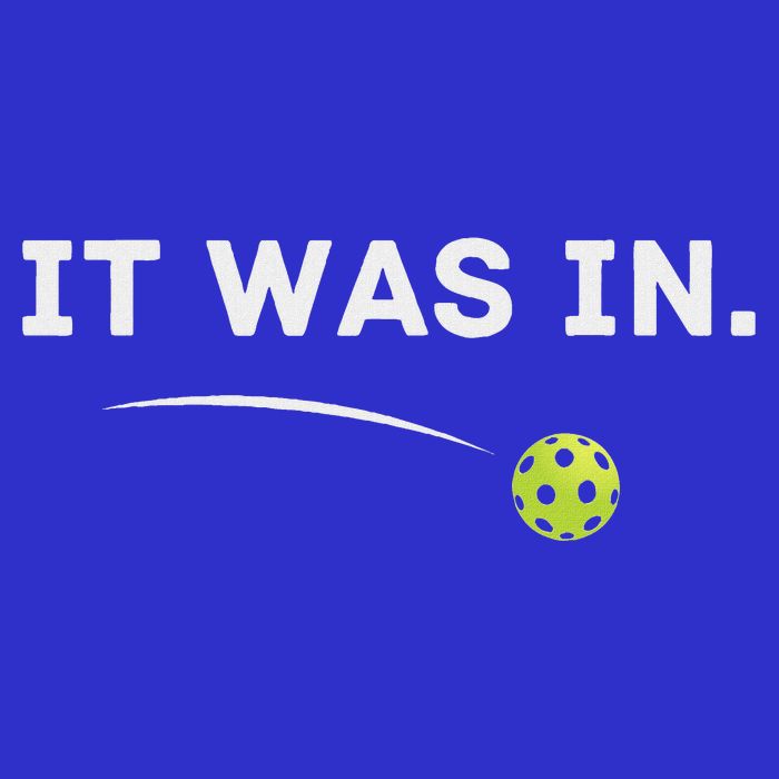 It Was In Pickleball Player  Sweatshirt