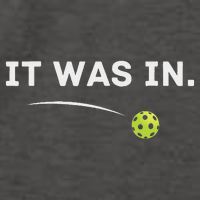 It Was In Pickleball Player  Vector Backpack