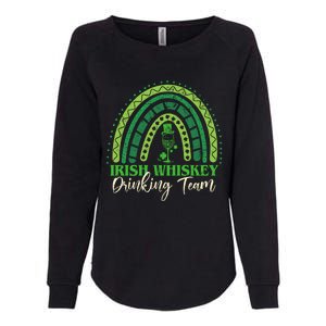 Irish Whiskey Ing Team Four Leaf Clover Cool Gift Womens California Wash Sweatshirt