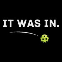 It Was In Funny Pickleball Player Paddleball Lover T-Shirt