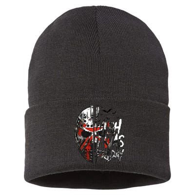 I Wish It Was Friday Jason I Wish It Was Friday Jason Horror Halloween Sustainable Knit Beanie