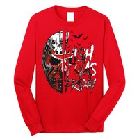 I Wish It Was Friday Jason I Wish It Was Friday Jason Horror Halloween Long Sleeve Shirt