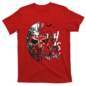 I Wish It Was Friday Jason I Wish It Was Friday Jason Horror Halloween T-Shirt