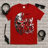 I Wish It Was Friday Jason I Wish It Was Friday Jason Horror Halloween T-Shirt