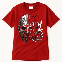 I Wish It Was Friday Jason I Wish It Was Friday Jason Horror Halloween Tall T-Shirt
