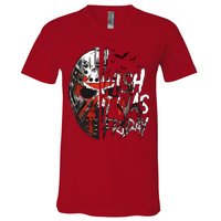 I Wish It Was Friday Jason I Wish It Was Friday Jason Horror Halloween V-Neck T-Shirt