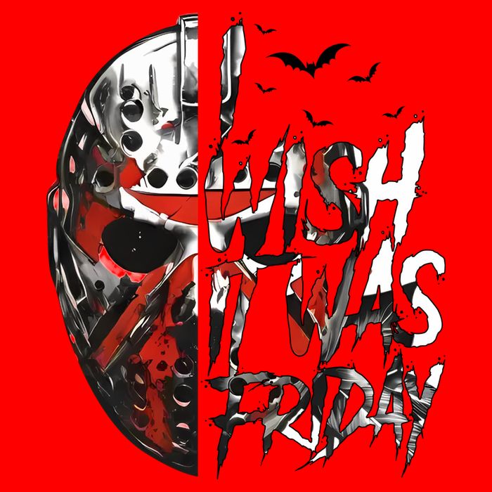 I Wish It Was Friday Jason I Wish It Was Friday Jason Horror Halloween 16 in Basic Backpack