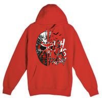 I Wish It Was Friday Jason I Wish It Was Friday Jason Horror Halloween Premium Pullover Hoodie