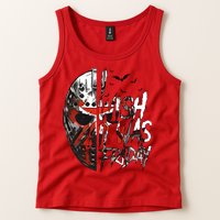 I Wish It Was Friday Jason I Wish It Was Friday Jason Horror Halloween Tank Top