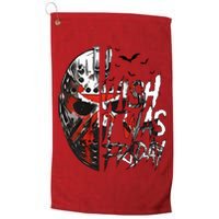 I Wish It Was Friday Jason I Wish It Was Friday Jason Horror Halloween Golf Towel