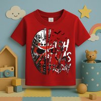 I Wish It Was Friday Jason I Wish It Was Friday Jason Horror Halloween Toddler T-Shirt