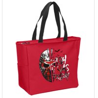 I Wish It Was Friday Jason I Wish It Was Friday Jason Horror Halloween Zip Tote Bag