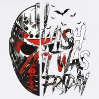 I Wish It Was Friday Jason I Wish It Was Friday Jason Horror Halloween Garment-Dyed Sweatshirt
