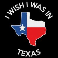 I Wish I Was In Texas Funny Texas Long Sleeve Shirt