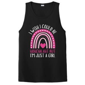 I Wish I Could Be Nonchalant But IM Just A Girl PosiCharge Competitor Tank