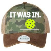It Was In Funny Pickleball Player Paddleball Lover Legacy Tie Dye Trucker Hat