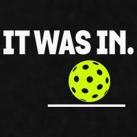 It Was In Funny Pickleball Player Paddleball Lover Ladies PosiCharge Tri-Blend Wicking Tank