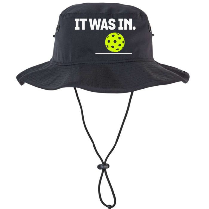 It Was In Funny Pickleball Player Paddleball Lover Bucket Hat