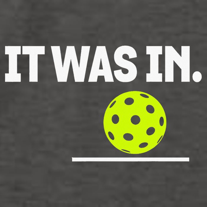 It Was In Funny Pickleball Player Paddleball Lover Vector Backpack